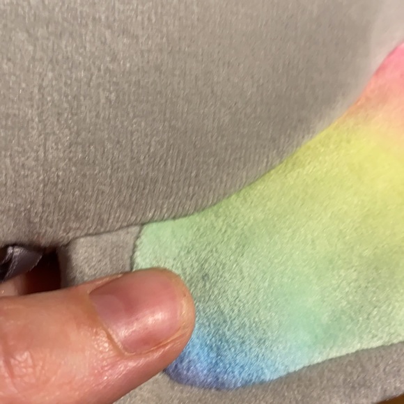 Original Squishmallows Cherish Size 7 “ Inch Rainbow Elephant 2022 NWTS - Picture 9 of 9